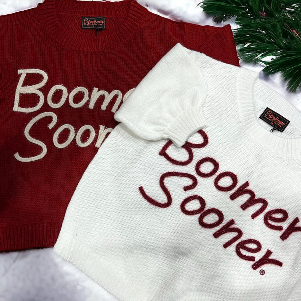 Boomer Sooner Stadium Sweater