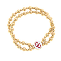 OU 2 Row Stretch Bracelet