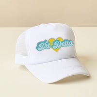 White Trucker Hat