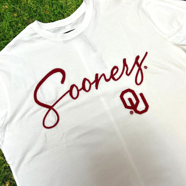 Oversized Sooners Stitch