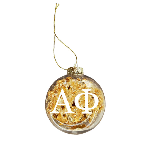 Ornament with Gold Foil