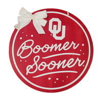 Oklahoma Spirit Wood Door Hanger