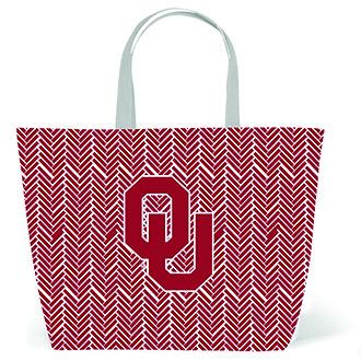 University Of Oklahoma - Beaded Purse Strap – Clear Stadium Bags