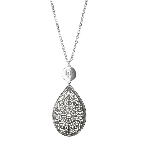 Elise Necklace, Silver-Plated