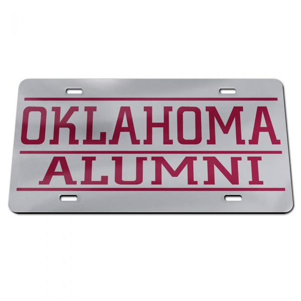 Oklahoma Sooners Acrylic Classic License Plates