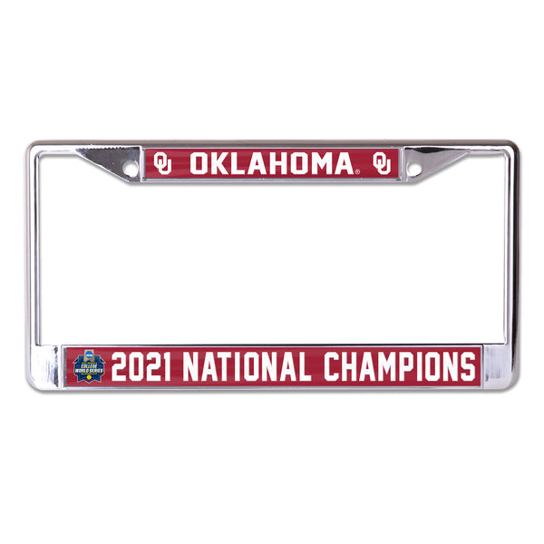 Softball National Champions 2021 - License Frame